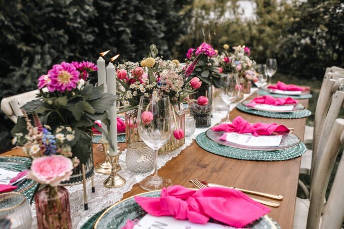 Styled Shoot – Gartenhochzeit in Pink