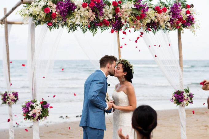 Eine edle Strandhochzeit auf Mallorca