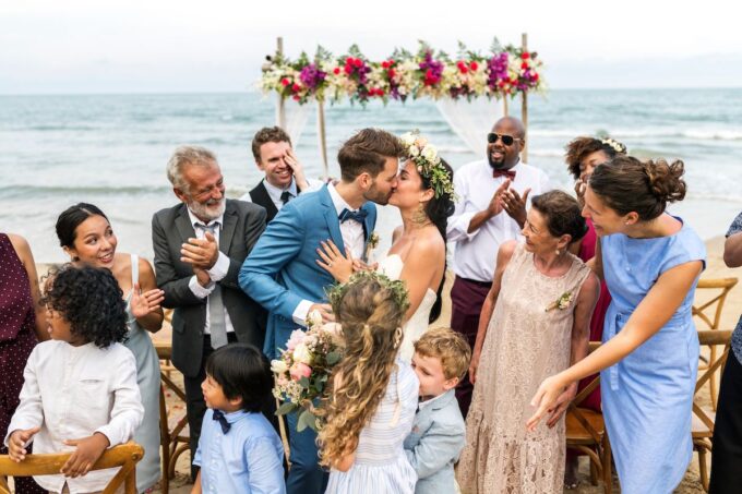 Eine intime Strandhochzeit an der Nordsee