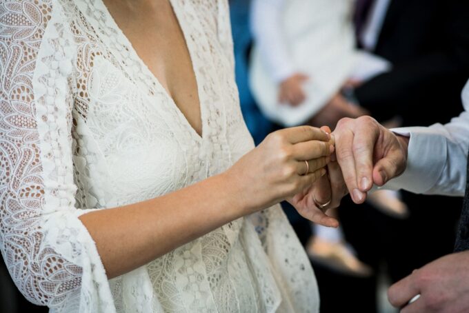 Werden bei der standesamtlichen Hochzeit Ringe getauscht?