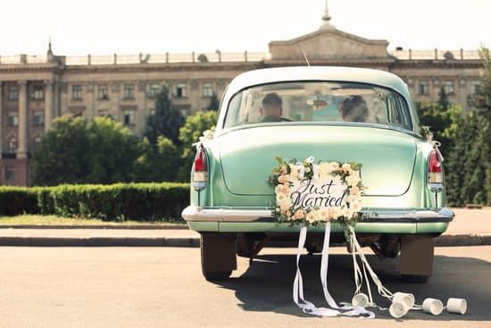 Just Married Auto – 11 Ideen für den perfekten Autoschmuck