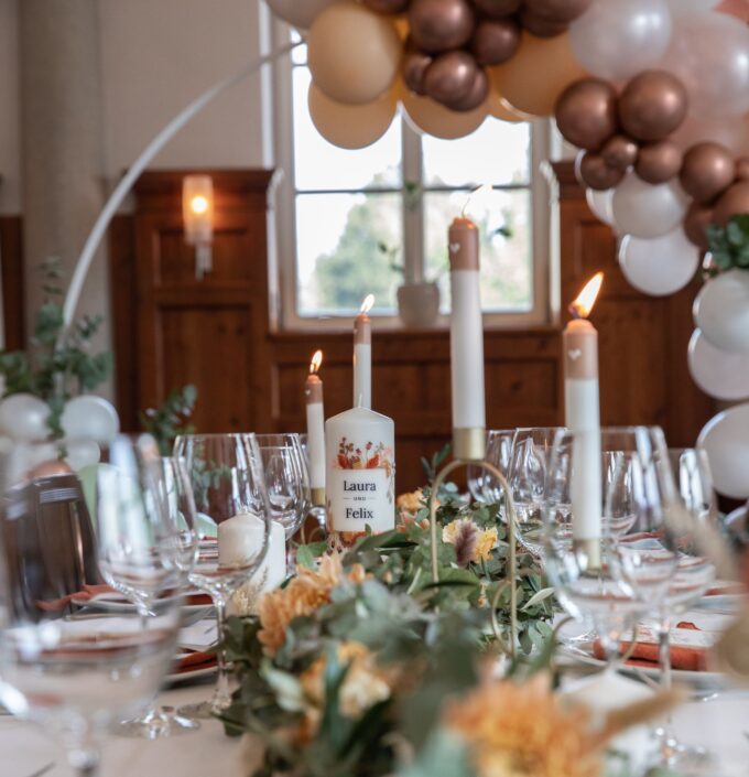 Styled Shoot: Peach & Rust