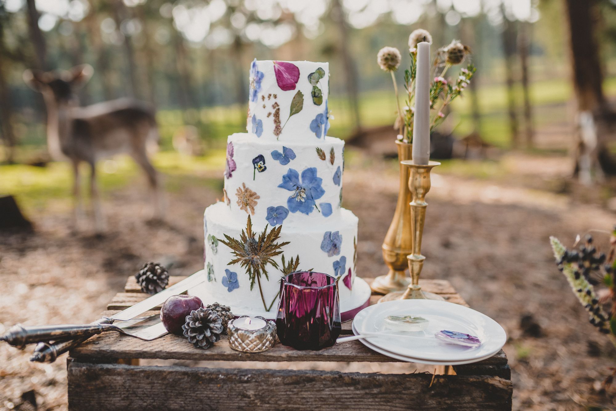 weddyplace boho hochzeit hochzeitstorte